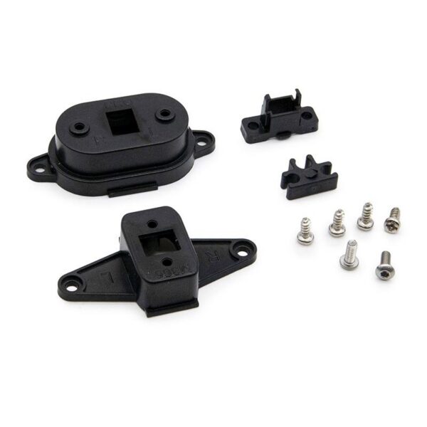 Supports et visserie fournis avec le kit de clignotants Supports et visserie fournis avec le kit de clignotants