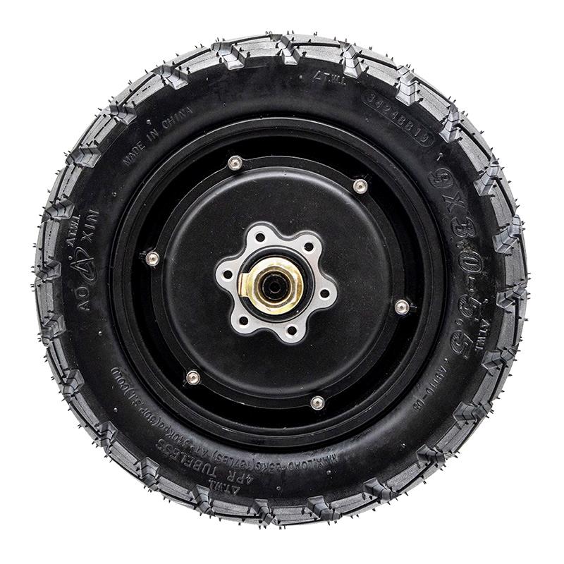 Face du moyeu moteur Kukirin G2 Pro 2024 avec son flasque à six trous pour le disque de frein