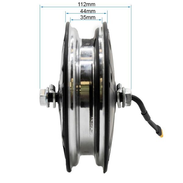 Moteur Wispeed T850 — profil du moyeu et largeur de jante