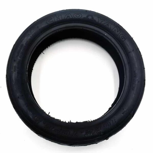 Pneu tubeless 10 × 2,7-6,5 route — vue 1 : le seul à profil routier Pneu tubeless 10 × 2,7-6,5 route — vue 1 : le seul à profil routier
