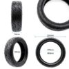 Pneu tubeless 10 × 2,7-6,5 route — vue 3 : le seul à profil routier Pneu tubeless 10 × 2,7-6,5 route — vue 3 : le seul à profil routier