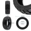 Pneu tubeless 10 × 2,75-6,5 tout-terrain, gel — vue 2 : gel, flanc de 62 mm