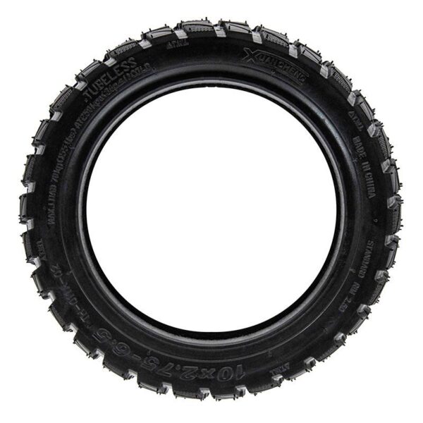 Pneu tubeless 10 × 2,75-6,5 tout-terrain, gel — vue 3 : gel, flanc de 62 mm