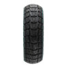 Pneu tubeless 10 × 2,75-6,5 tout-terrain — vue 3 : RUNFLAT, liseré turquoise