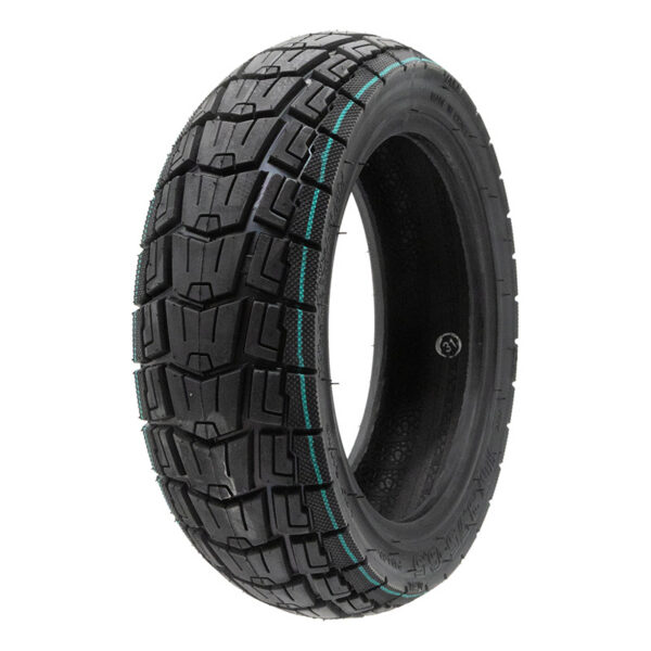 Pneu tubeless 10 × 2,75-6,5 tout-terrain — vue 4 : RUNFLAT, liseré turquoise
