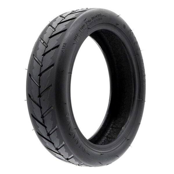 Pneu 8,5 × 2 à carcasse tubeless pour Xiaomi M365, vu de face Pneu 8,5 × 2 à carcasse tubeless pour Xiaomi M365, vu de face