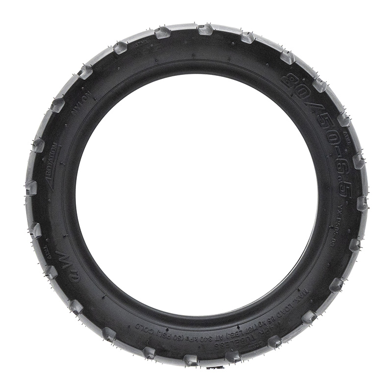 Pneu tubeless 80/50-6,5 tout-terrain — vue 3 : le plus large — 89 mm