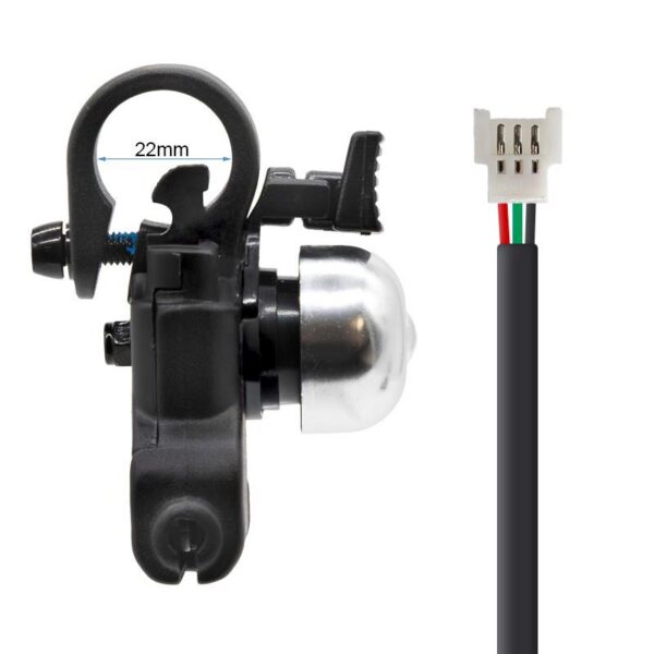 Poignée de frein Wispeed T850 et T855 — collier de 22 mm et connecteur blanc à trois broches