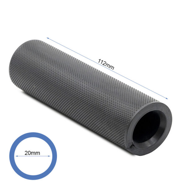 Poignée Ecoxtrem M41 Tank cotée : 112 mm de long et 20 mm d'alésage Poignée Ecoxtrem M41 Tank cotée : 112 mm de long et 20 mm d'alésage