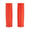 Paire de poignées en silicone rouges à picots pour trottinette Xiaomi M365