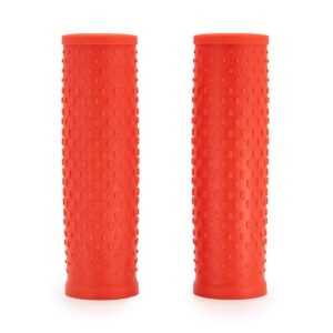 Poignées en silicone rouges — Xiaomi M365, 1S, Essential et Pro, la paire