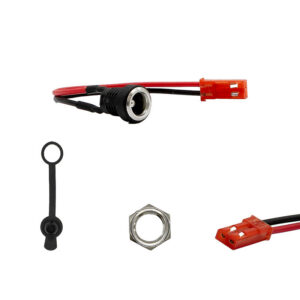Port de charge Wispeed T850 / T855 — DC 5,5 × 2,5 mm
