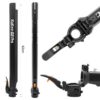 Mât de direction de trottinette Kukirin G2 Pro 2024, tube noir de 62 cm avec son collier de guidon et sa charnière de pliage Mât de direction de trottinette Kukirin G2 Pro 2024, tube noir de 62 cm avec son collier de guidon et sa charnière de pliage