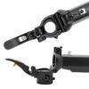 Collier de guidon et charnière de pliage de la potence Kukirin G2 Pro 2024, levier à came et gâchette de sécurité orange Collier de guidon et charnière de pliage de la potence Kukirin G2 Pro 2024, levier à came et gâchette de sécurité orange
