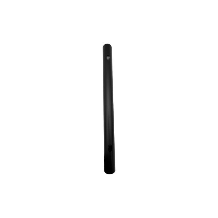 Potence Wispeed T855 — l'autre face du tube, avec une ouverture oblongue en haut et une en bas
