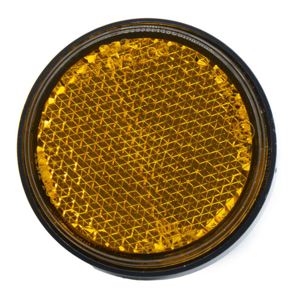 Réflecteur Ecoxtrem M41 Tank de face : surface prismatique orange