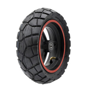 Roue complète Ecoxtrem M41 Tank — jante 3 branches, pneu tubeless monté, roulements 6000RS