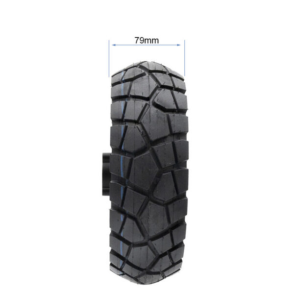 Roue complète Ecoxtrem M41 Tank de profil, largeur hors tout de 79 mm cotée Roue complète Ecoxtrem M41 Tank de profil, largeur hors tout de 79 mm cotée