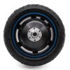 Roue motrice 800 W à liseré bleu vue de face, pneu route 10 x 2,70-6,5 Roue motrice 800 W à liseré bleu vue de face, pneu route 10 x 2,70-6,5