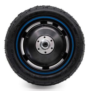 Roue motrice 48 V 800 W arrière UrbanGlide E-Cross Pro — liseré bleu, pneu route 10 × 2,70-6,5