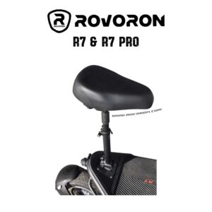 Siège Rovoron R7 / R7 Pro — kit complet, selle, tige suspendue et support