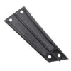 Platine du support de garde-boue arrière Kukirin G2 Pro 2024 : nervures de renfort et quatre passages de vis Platine du support de garde-boue arrière Kukirin G2 Pro 2024 : nervures de renfort et quatre passages de vis