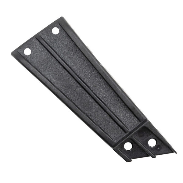 Platine du support de garde-boue arrière Kukirin G2 Pro 2024 : nervures de renfort et quatre passages de vis Platine du support de garde-boue arrière Kukirin G2 Pro 2024 : nervures de renfort et quatre passages de vis