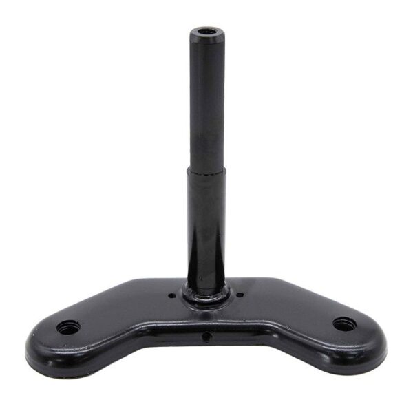 Té de fourche avant de trottinette UrbanGlide E-Cross : pivot vertical soudé sur sa traverse en T Té de fourche avant de trottinette UrbanGlide E-Cross : pivot vertical soudé sur sa traverse en T