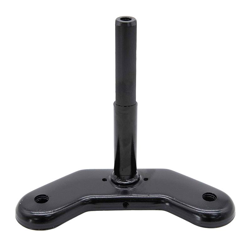 Té de fourche avant de trottinette UrbanGlide E-Cross : pivot vertical soudé sur sa traverse en T