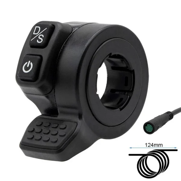 Accélérateur d'origine Kukirin G2 Master avec ses boutons D/S et allumage Accélérateur d'origine Kukirin G2 Master avec ses boutons D/S et allumage