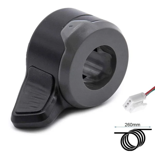 Accélérateur au pouce NIU avec son câble de 260 mm et son connecteur JST ZH Accélérateur au pouce NIU avec son câble de 260 mm et son connecteur JST ZH