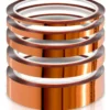 Rouleaux de Kapton empilés, film polyimide ambré Rouleaux de Kapton empilés, film polyimide ambré