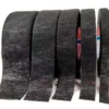 Rouleaux de ruban tissu empilés Rouleaux de ruban tissu empilés