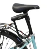 Antivol en U 18 mm en place sur le cadre d'un vélo