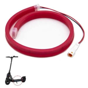 Bandeau lumineux Ecoxtrem Bison — ruban souple rouge 40 cm, 50 à 72 V
