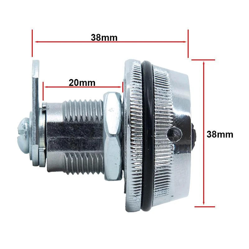 Barillet à code pour trottinette Kukirin G3 Pro, cotes hors tout