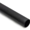 Gros plan sur l'extremite ouverte et non percee du tube de la barre de guidon Gros plan sur l'extremite ouverte et non percee du tube de la barre de guidon