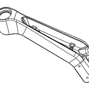 Base du bras de pliage Dualtron Thunder 2 — pièce d'origine