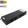 Batterie Ecoxtrem Bison 48 V 13 Ah : boîtier noir avec connecteur XT60 et prise de charge