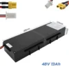 Batterie Ecoxtrem Bison cotée : 385 mm de long, 120 mm de large, 60 mm de haut