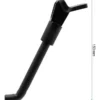 Béquille de 178 mm dépliée en appui, cote de 150 mm de hauteur Béquille de 178 mm dépliée en appui, cote de 150 mm de hauteur