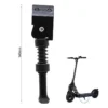 Béquille Ecoxtrem Bison repliée, hauteur de 140 mm en position rangée