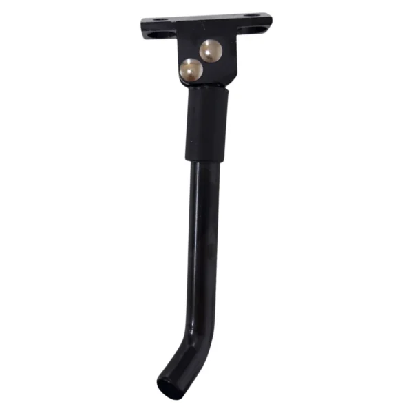 Béquille latérale Kukirin G2, G3 et G4, tube acier noir et platine de fixation Béquille latérale Kukirin G2, G3 et G4, tube acier noir et platine de fixation