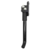 Béquille latérale Kukirin G4 vue de côté, articulation et ressort de rappel Béquille latérale Kukirin G4 vue de côté, articulation et ressort de rappel