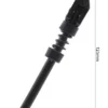 Béquille dépliée posée sur son pied strié, hauteur cotée 125 mm Béquille dépliée posée sur son pied strié, hauteur cotée 125 mm