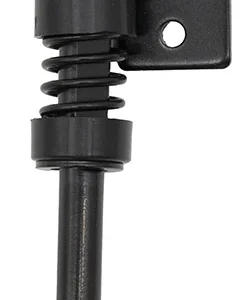 Béquille latérale adaptable à ressort — entraxe 45 mm, 150 mm de longueur