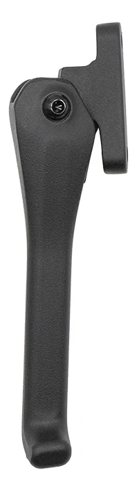 Béquille Ninebot Max G3 vue de profil, vis de pivot et patin d'appui Béquille Ninebot Max G3 vue de profil, vis de pivot et patin d'appui