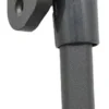 Béquille latérale noire pour Ninebot Max G30 vue de trois quarts, platine et jambe coudée Béquille latérale noire pour Ninebot Max G30 vue de trois quarts, platine et jambe coudée