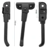 Plan coté de la béquille NIU KQi 300P : entraxe 38 mm et longueur totale 150 mm Plan coté de la béquille NIU KQi 300P : entraxe 38 mm et longueur totale 150 mm