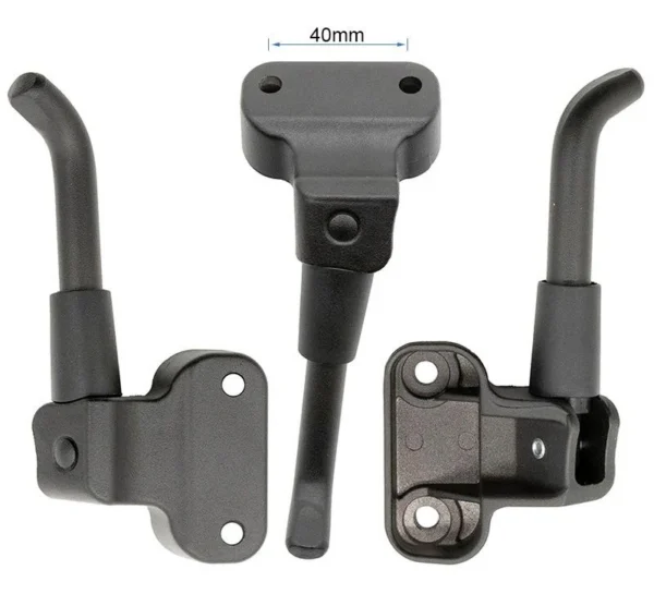 Plan coté de la béquille NIU KQi1 Pro : 40 mm entre les deux trous de la platine Plan coté de la béquille NIU KQi1 Pro : 40 mm entre les deux trous de la platine